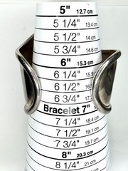Vintage Sterling Silver Modernist Sculptural Bone Cuff Bracelet 91.7g