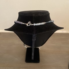 Vintage Necklace Style Crystal Rhinestone Statement Silver Tone Y Drop Boho Chic