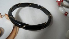 Lot of Vintage Now Acrylic Jewelry Necklaces Bangles Earrings