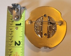 Signed Art Deco 1930’s Mcclelland Barclay Rhinestone Brooch Pin Vintage