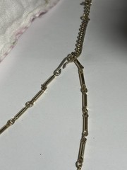 Woman’s Vintage Coro Rhinestone Necklace And Earrings Measuring 17 Inches Ear 1