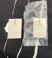 VTG Sterling Silver Silhouette Girl & Boy Head Charms NOS Unused on Card Spencer