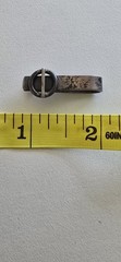 Vintage Delfino Taxco 0.925 Sterling Silver Tie Bar