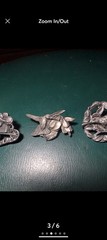 Pewter Birds and Blooms Garden Brooches Pins Limited Edition 3
