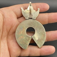 Old Ethnic Unique Horseshoe Design Tibetan Handmade Outstanding Beautful Pendant