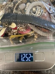 Vintage To Now Tangled Mixed Jewelry Lot Over 1 Pound Brooches Necklaces More