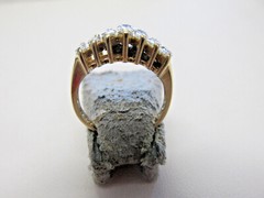Stunning 14k Gold 1.03 ctw Marquise Diamond Ring Band Size 7 SI1-G MAKE OFFER