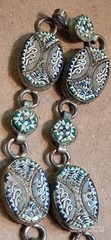 VTG/Antique 5 Micromosaic Italian Bracelets Tesserae Millefiori Glass Inlay