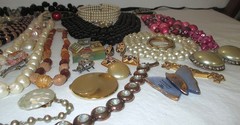 80 Piece Jewelry lot Vintage Many Signed Pieces