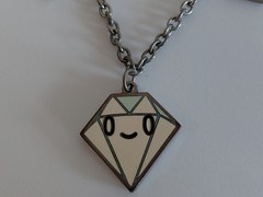 Vintage Rare Tokidoki Necklace Long Chain Charms Double Sided Print