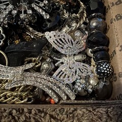 Vintage to Now Jewelry Lot, ALL WEARABLE Untested. No Broken. Box A5