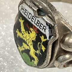 Heidelberg Germany 835 Silver Ring US Size 6 Worn GnuFashion