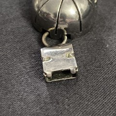 Vtg Rare SilverTone 8″ Baseball Cap Link Bracelet 50s Novelty Sport Memorabilia