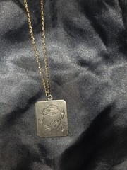 Vintage Maximal Art Goldtone Necklace