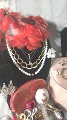 Grandma’s Estate; Jewelry, Trinkets, & Vtg, Fun, Floral Inspired Junk! #171