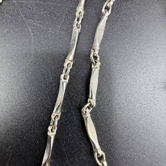 Vintage Fetish Necklace Animals Birds Silver Tone 32”