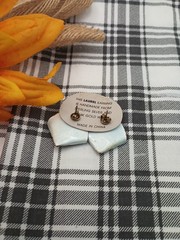 Vintage Laurel Cloisonne Enamel Earrings