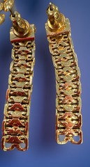 Vintage Necklace and Earrings Necklace Is Revlon 8mm x Approx 18″