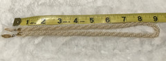 Vtg. 3 Faux High End Pearl Necklaces 1 Marked G Silver On Clasp (See All Photos)