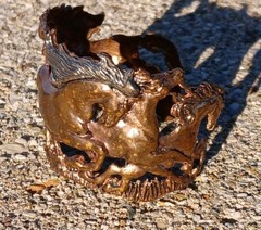 Vintage Horse Cuff The Good Collective Bronze Sterling Silver Accents Bracelet