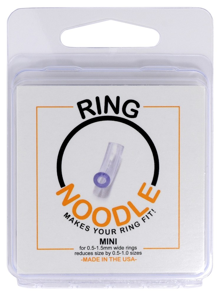 RING NOODLE MINI – Ring Guard, Ring Size Reducer – 6 pack (less size reduction)