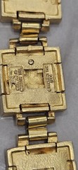 Museum Of Modern Art Moma Frank Lloyd Wright Bracelet 7” 22K Plated