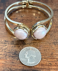 Lot 16 Vintage Now Simulated Faux Pearl Bracelets 2 Napier 1 Coro 2 Patented