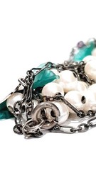 Vintage 925 Lucy Isaacs Grape Cluster Necklace Rare SEE DESCRIPTION Free Ship!