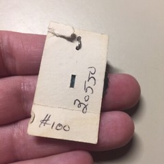 Vintage 1960s Griffith Sterling Happy Birthday Charm NOS