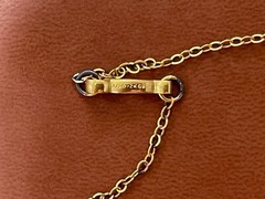 Vintage 12k Gold Filled Heart Form Locket Pendant Necklace in Coro Tots Box