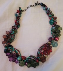 Vtg Lot 10 Costume Fashion Jewelry Quartz Faux Pearl Earrings Necklaces Estate