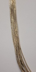 Vintage Multi-Strand Gold Tone Multi Strand Necklace 9.6g Layered 20″ Chain 57
