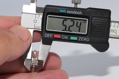 Antique Circa 1920s Art Deco 18k Gold Natural Old Cut Diamond Solitaire Ring