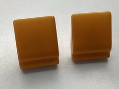 Vintage Large 1980s 1990s Statement Bold Heavy Earrings Clip-on Lot Bakelite