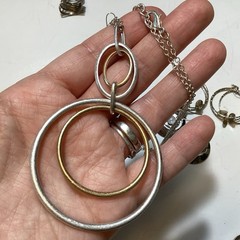 Vintage To Now Mixed Metal Jewelry Lot Wearable Untested Classic Boho