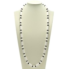 TRIFARI Vintage Original Signed Lucite Acrylic Beaded Designer Estate Necklace