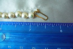 GORGEOUS MIKIMOTO BLUE LAGOON BL 14K 585 CULTURED OCEAN AKOYA PEARL BRACELET!