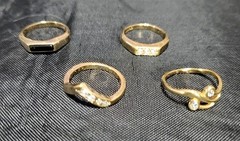 Lot Sale Of Vintage Avon 70’s Vintage Rings All Size 6
