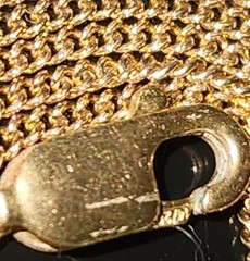 VTG 14K GOLD FILLED 1MM CURB CHAIN 28″ NECKLACE