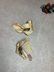 Vintage 1980s Jewelry: Earrings w/ Backs, Necklace, Shoe Clips, Polymer Clay