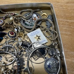Vintage Lot Of Mixed Costume Jewelry