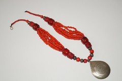 Vintage necklace Soviet necklace Ethnic jewellery Made in ussr