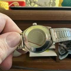 Vintage Working Caravelle/Bulova Automatic Day-date Men’s Watch Stainless Steel