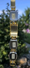 Vintage John Wind Maximal Art Watch Bracelet Multi Face Art Deco Assemblage 6.5