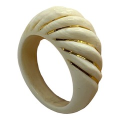 Vintage 14k gold Antique 1930’s 50’s Art Deco Ring siges 585 size 6