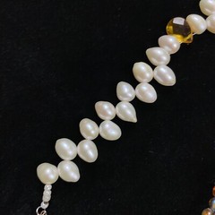 1970s 1980s 1990s Costume Necklace Earrings Lot Anne Klein Pearl MOP Dangle Etc.
