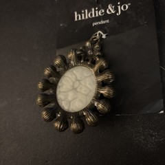 Hildie & Jo Fly Rhinestone Faux Pearls