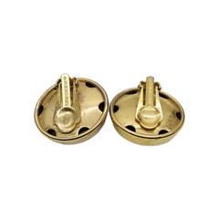 Sarah Coventry Faux Pearl Clip on Earring Gold Tone Couture Vintage Round 1 in
