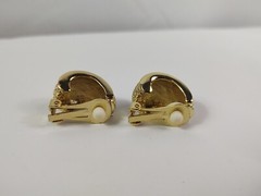 Vintage Necessities Sensitive Ears Clip Earrings Gold Tone Nickel Free Jewelry