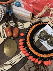 “Wordly Girlie” – Jewelry Assortment – Many Textures, Colors, & Treasures